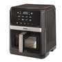 JOCCA Friteuse à air chaud 7 l | Friteuse sans huile grande capacité | Air Fryer 7 litres | Minuteur | Température réglable | Éc