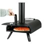 Jocca - Four à pizza à granulés jusqu'à 450° | Four à granulés pour pizza portable | Four polyvalent pour pizzas, viandes, poiss