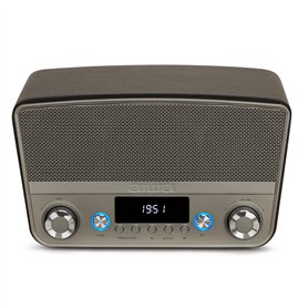 Aiwa BSTU-750BK Enceinte compacte Style Vintage (Actif