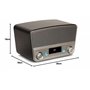 Aiwa BSTU-750BK Enceinte compacte Style Vintage (Actif, stéréo, 50 W RMS, Bluetooth, entrée Optique, USB, HDMI-Arc, RCA, FM et e