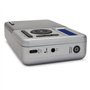 Aiwa RD-40DAB/SL : Radio Portable numérique Rechargeable (Dab/Dab+/FM,Haut-Parleur intégré, 100 présélections, Affichage Dot Mat