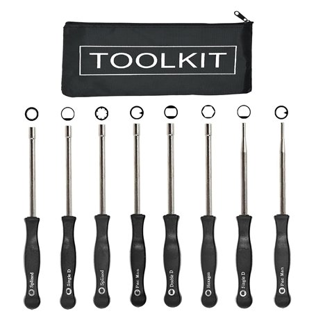 Hippotech Kit d'outils de réglage du carburateur pour Moteur de carburateur 2 Temps commun - Ensemble d'outils de réglage du car