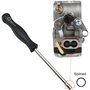 Hippotech Kit d'outils de réglage du carburateur pour Moteur de carburateur 2 Temps commun - Ensemble d'outils de réglage du car