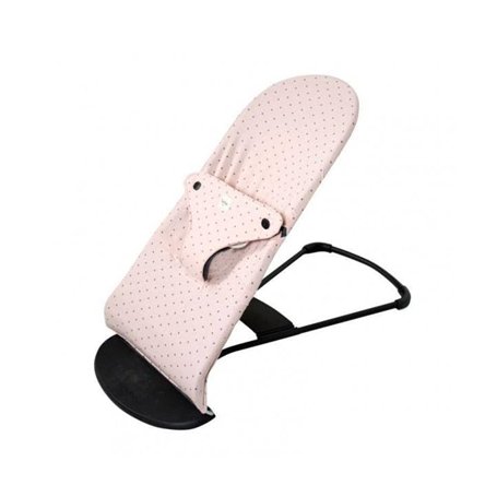 Fundas BCN® F185 Housse pour transat BabyBjörn ® Balance Soft et Bliss Convient à tous les modèles Différents motifs Pêche (Litt