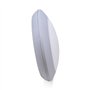 BarcelonaLED Fumagalli Applique extérieure et intérieure Plafonnier IP66 étanche au plafond ou au mur rond Ø275 mm Gris résine a