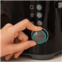 Cecotec Grille-pain Toast&Taste Double B, 650 W de puissance, Double fente pour 2 tartines, Arrêt et Popup automatiques, Bac à m