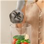 Cecotec Katana TotalDestroy 1200XL BL Hand Blender, 1200 W, 21 vitesses et Turbo, 4 lames en titane noir, capot anti-éclaboussur