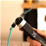 Cecotec Cordes á sauter Drumfit SmartComba 3000 Connected, réglable 2 en 1, rotation rapide à 360°, 2 cordes de 30 cm, se connec