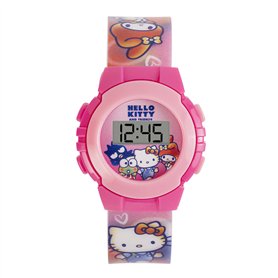 Kids Euroswan Montre digitale Hello Kitty et ses amis fille bracelet silicone