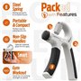 Happymots - Hand Grip | Exerciseur de main réglable de 5-60kg | Renforcement des mains et des poignées | Renforcement des doigts