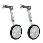 Mediawave Store - Paire de Roulettes Stabilisateurs pour Entraînement Vélo Taille 16" à 24" Pouces