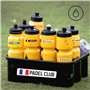 Nom des raquettes de padel. 9 Stickers avec drapeau et nom personnalisé pour équipement sportif : raquettes, raquettes et access