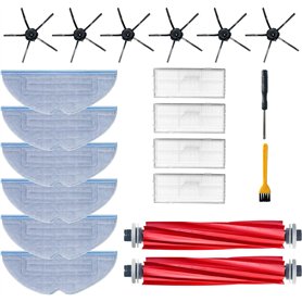 Recamania Accessoires Kit de rechange adaptable pour Roborock S7 S7+ S7 Plus S7 MaxV Plus Ultra T7 T7S T7 Plus Aspirateur