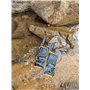 Station Radio Portable PMR PNI Dynascan F-15, 446MHz, 0.5W, 16CH, Etanche IP67 Set avec 2bc