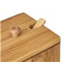 MGE - Sucrier avec Couvercle et Cuillère - Salière - Boite à Épices - Salière et Sucrière avec Couvercle