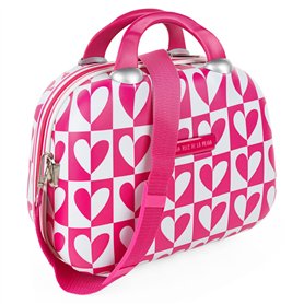 Agatha Ruiz de la Prada - Vanity Case Rigide - Trousse de Toilette Femme Voyage - Trousse de Toilette Grande Capacité Légère et