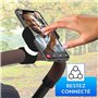 Support Telephone Poussette Universel Convient aux Smartphones jusqu'a 7,6" Noir