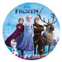 Dekora - La Reine des Nieges - Disque Comestible pour Décoration de Gâteau d'Anniversaire (Disque Azyme 20CM)