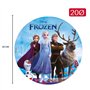 Dekora - La Reine des Nieges - Disque Comestible pour Décoration de Gâteau d'Anniversaire (Disque Azyme 20CM)