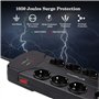 AUOPLUS Bloc Multiprise Electrique avec Terre