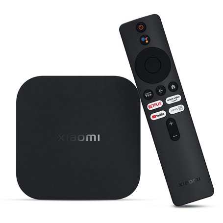 Mi TV Box S 2nd Gen Reproductrice Streaming en 4K Ultra HD avec Chromecast