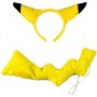 Fartoni Déguisement de souris électrique jaune avec oreilles et queue pour enfants