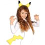 Fartoni Déguisement de souris électrique jaune avec oreilles et queue pour enfants