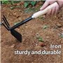 Binette Jardinage. Houe Jardinage Comme Outillage De Jardin. Optimisez Votre Jardin Avec La Mini-Bêche Parfaite. Conçue Pour Fac