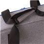 Hartem - Sac de rangement pour peintures acryliques | Capacité de 54 bouteilles de 60 ml | Intérieur en aluminium, poche pour tu