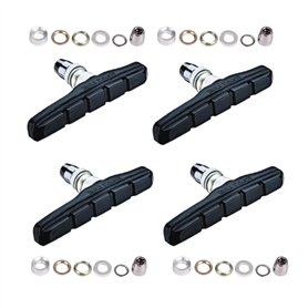 ANDINUS Lot de 4 patins de frein V-Brake de 72 mm pour vélo
