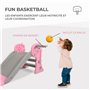 Panier et Ballon Inclus. Bords arrondis