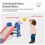 Panier et Ballon Inclus. Bords arrondis