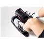 ECODE® Mini Vélo Elliptique Électrique, Reeducation, Elliptique de Bureau,Machine Elliptique Domestique sous Table. Télécommande