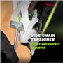 GREENCUT GS250X-10 - Tronçonneuse à essence 25,4cc 1,4hp avec lame 10'', démarreur Easy-Start, système anti-vibration, inclus la