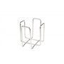 HostelNovo - Lot de 4 serviettes de table avec 200 serviettes de cocktail 10 x 10 cm - Porte-serviettes en acier inoxydable rési