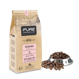 Avantis Pet Pure Oceanic Adult - Aliment pour Chiens Adultes de Toutes Races à estomame Sensible - 12 kg - Aliments secs pour Ch