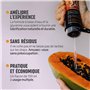 Excite Lubrifiant intime et gel de massage effet chaleur 2 en 1 avec Guarana. Vegan et Testé Dermatologiquement, 200 ml