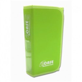 HOMEO-CASE Coffret d'homéopathie 90 emplacements pour tubes de 4 g de Boiron Vert citron (tubes non inclus)