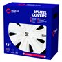 Sparco Enjoliveurs Palermo - 14-Pouces - Blanc - Set de 4 pièces