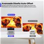 UST Vidéoprojecteur, Unicview HY-450, objectif ultra court UST, projecteur home cinéma avec Android 11, 900 ANSI lumens, Auto Ke