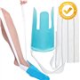 OrtoPrime Enfile-Chaussettes - enfile chaussettes pour personne agee - Appareil pour enfiler les chaussettes - Enfile bas de con