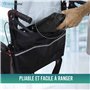 OrtoPrime Poncho de Pluie pour Fauteuil Roulant - Poncho Imperméable pour Fauteuil Roulant, Protection Pluie, Accessoires Pratiq
