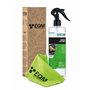 EQM - ECO-219 - Nettoyant pour écran + Chiffon Microfibre - 500 ML - Format Premium - Tous Types d'écrans - Tablette