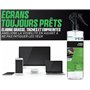 EQM - ECO-219 - Nettoyant pour écran + Chiffon Microfibre - 500 ML - Format Premium - Tous Types d'écrans - Tablette, Mobile, Or