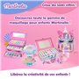 MARTINELIA - Trio Baumes à Lèvres Licorne Pour Enfants - Assortiment de 3 Baumes à Lèvres - Sticks à Lèvres Hydratants - Cadeau 