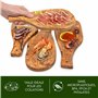 Servir les Aliments Via