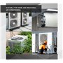 RASMACOR | Silent Bloc Conique pour Climatiseur M8 | Lot 4 Silent Bloc M8 | Pied Anti Vibration | Pour Support Mural Climatiseur