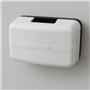 RASMACOR | Carillon filaire Ding Dong | Sonnette musicale DING-DONG | 230 V 20 W 85 dB | Couleur blanc | 135 x 80 x 50 mm | Pour