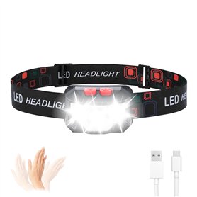 GRIFEMA Lampe Frontale Rechargeable