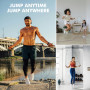 GRIFEMA GA5004, Corde à Sauter, Poignée en Mousse Antidérapante, Outil de Fitness et de Musculation pour Adultes et Enfants pour